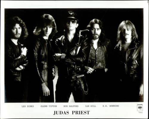 Judas Priest Unleashed In The East US Promo media press pack
